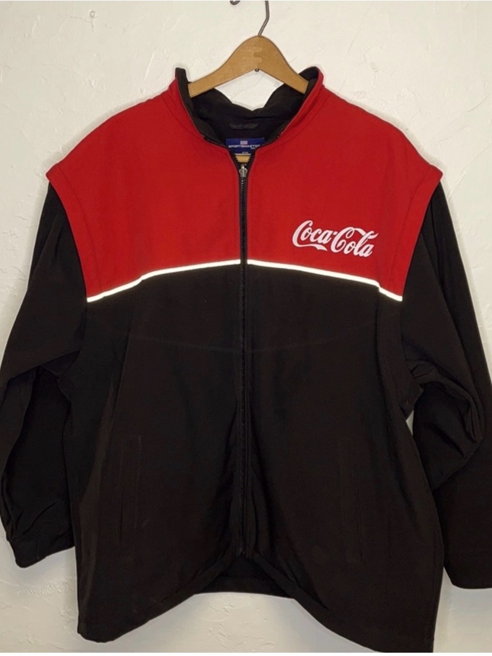 Sportsmaster Coca Cola Jacket with Detachable Sleeves